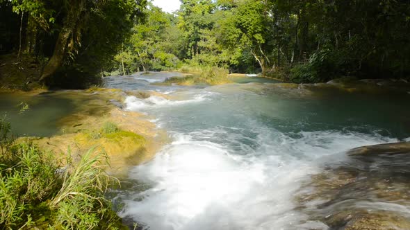 Agua Azul Waterfalls Chiapas Mexico