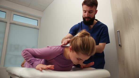 Neck Pain Chiropractic Back Adjustment