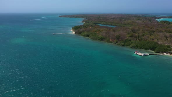 Island in Ocean