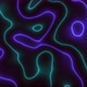 Cyan Blue Color Neon Light Line Wave Liquid Animated Background - VideoHive Item for Sale