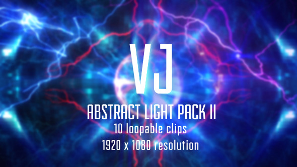 VJ Abstract Light Pack II