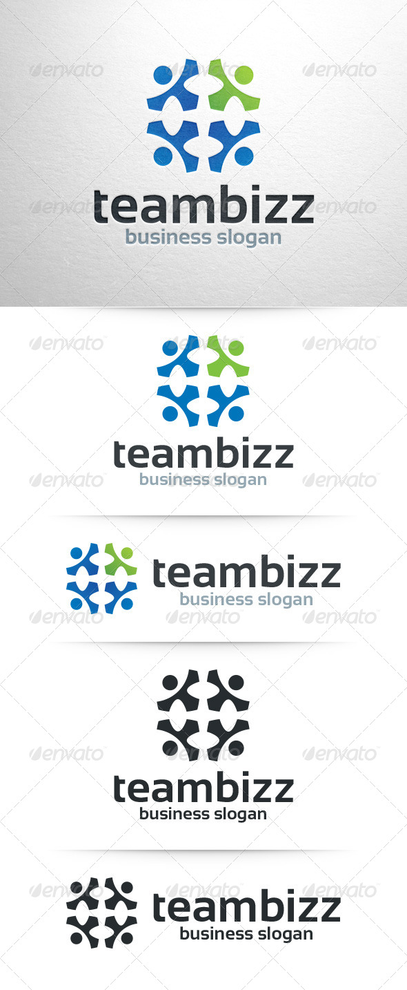 Team Business Logo Template