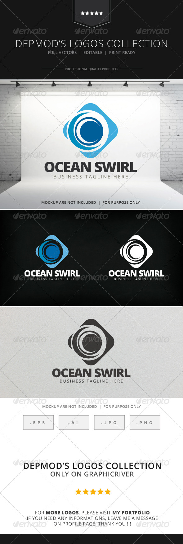 Ocean Swirl Logo