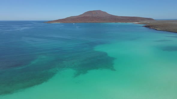 Shallow Turquoise Ocean Water