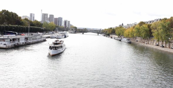 Paris Seine River View