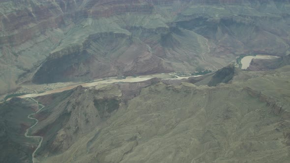 Aerial view of Colorado River, Arizona