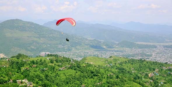 Paraglide In The Sky 9