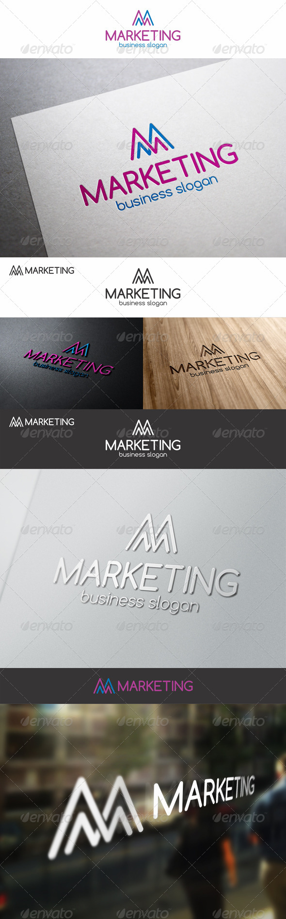 M Marketing Stats Logo