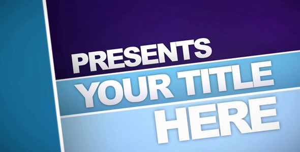 Blue Layered Title alt