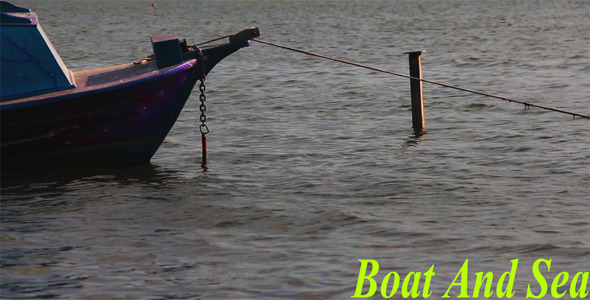 Boat And Sea