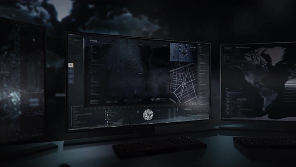 Modern City X-ray Security System Examines Automobile Trunk Of Criminal alt