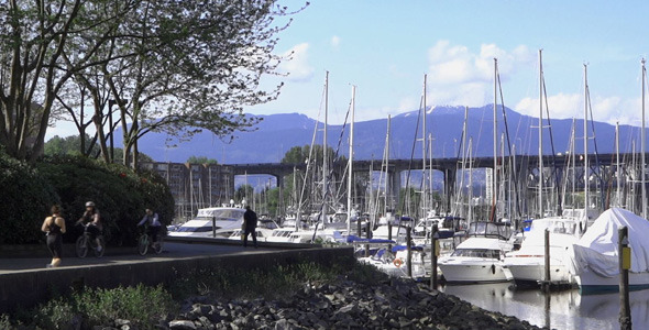 Vancouver - Granville Island Harbor - 03