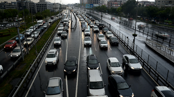 Traffic Jam in Istanbul