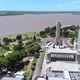 National Historic Monument to the Flag, Memorial (Rosario Argentina) aerial view - VideoHive Item for Sale