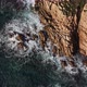 Coastal waves crashing against rocks - VideoHive Item for Sale