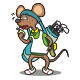 Tired Caddy Rat - GraphicRiver Item for Sale