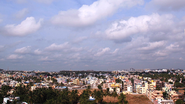 Bangalore City Sky