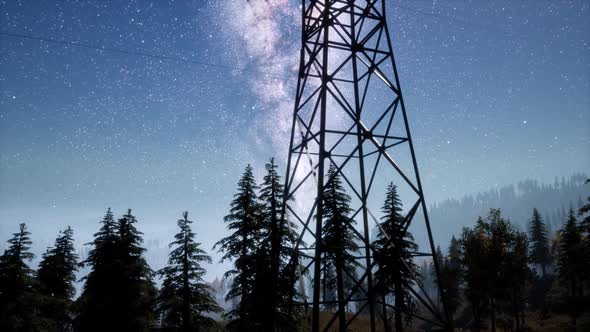 High-Voltage Power Lines