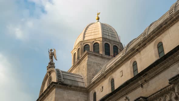 Time Lapse - St James Cathedral, Sibenik, Croatia