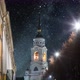 Night Stars Timelapse Milky Way White Stone Old Church Cathedral - VideoHive Item for Sale