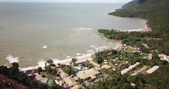 The Beaches at the most southern part of Borneo Island