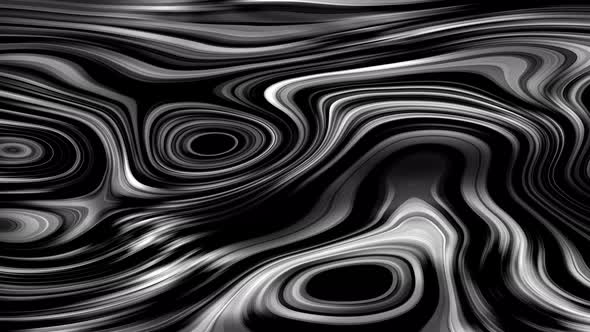 White And Black Colorful Trendy Liquid Smooth Wavy Background