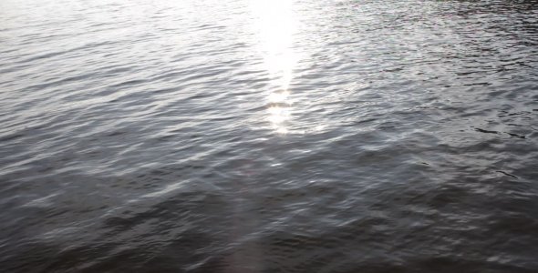 Sun Reflecting in the Lake