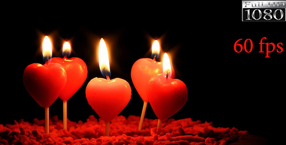 Heart Candles