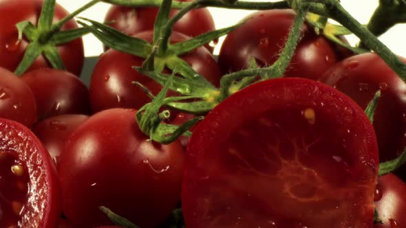 Close And Detailed Shot Pile Of Fresh Tomato 11