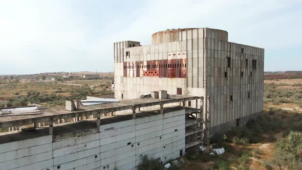 Old Abandoned Atomic Power Station From Soviet