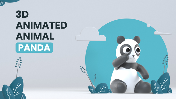 3D Animated Animal - Panda