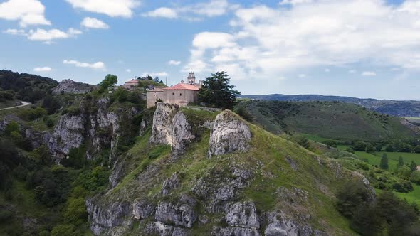 Santa Casilda Shrine, La Bureba, Burgos Province, Castile-Leon.