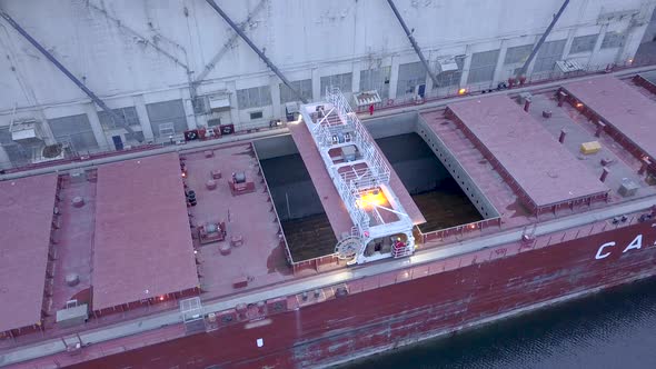 Industrial Grain Vessel Opening Hatch