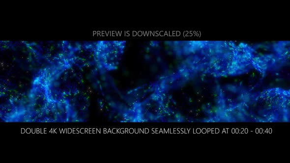 Abstract Space Vj Particles Widescreen Background 2