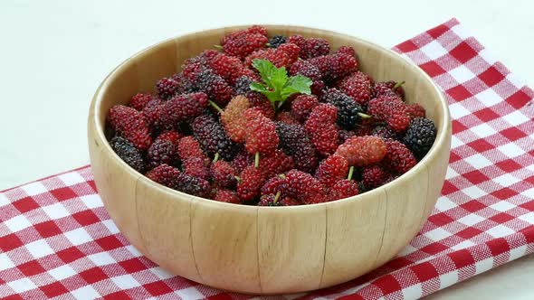 Mulberry fruit Healthy food