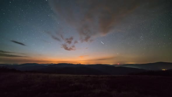 Starry Night Sky