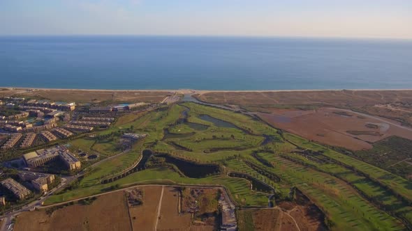 Green Golf Courses By the Sea