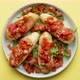 Homemade Italian Tomato Bruschetta with Basil - VideoHive Item for Sale