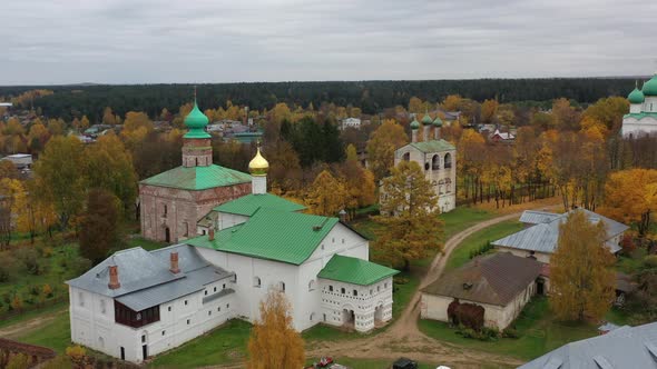 Borisoglebsky at the Ustye Rostov Monastery Ancient Orthodox Monastery Russia