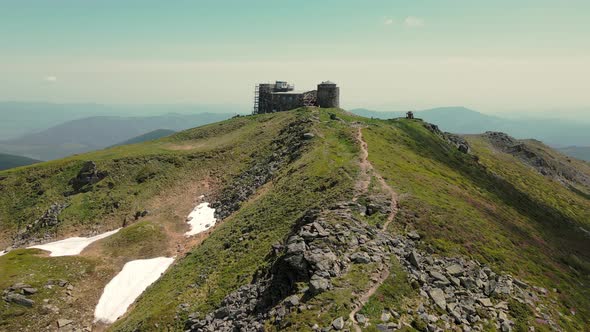 Observatory on Top of Mount Pip Ivan