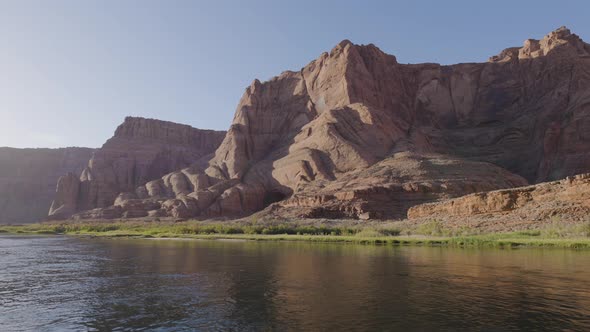 Colorado River in Glen Canyon Arizona United States of America