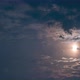 Dark Clouds Floating Fast on Bright Full Moon Surface at Night Sky - VideoHive Item for Sale
