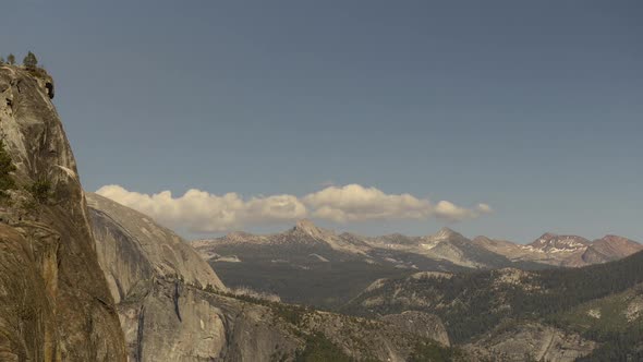 Mountains in Yosemite National Park, California, USA