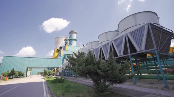 Power generation plant.