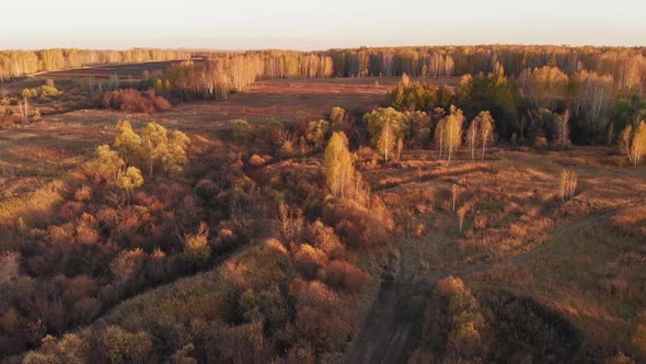 Autumn valley