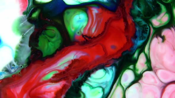 Color Explosion Abstract Vivid Art Painting Texture 497