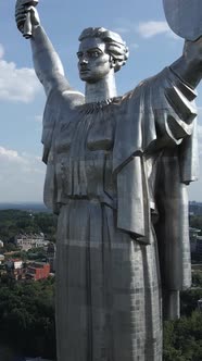 Motherland Monument in Kyiv Ukraine