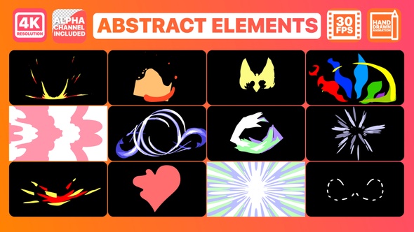 Abstract Elements | Motion Graphics Pack