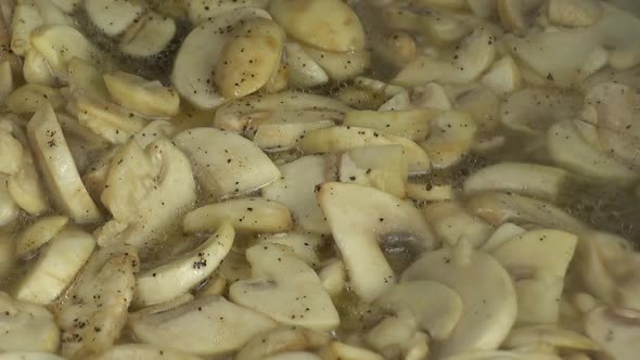 Preparation of Champignons Mushrooms 8