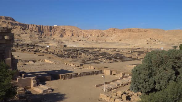 The Ramesseum Is the Memorial Temple or Mortuary Temple of Pharaoh Ramesses II